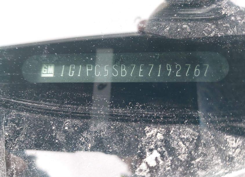 Photo 9 of 2014 Chevrolet Cruze 1LT AUTO (VIN 1G1PC5SB7E7192767)