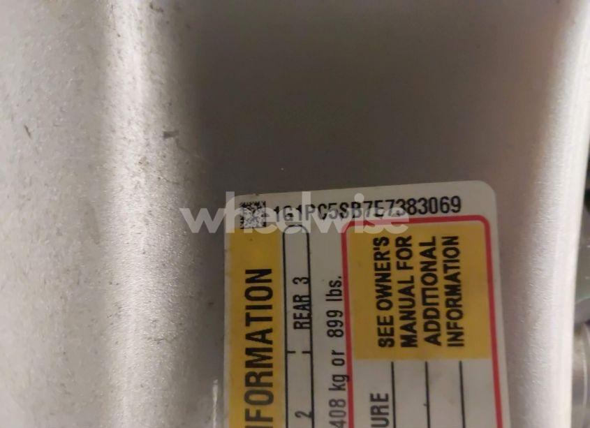 Photo 9 of 2014 Chevrolet Cruze (VIN 1G1PC5SB7E7383069)