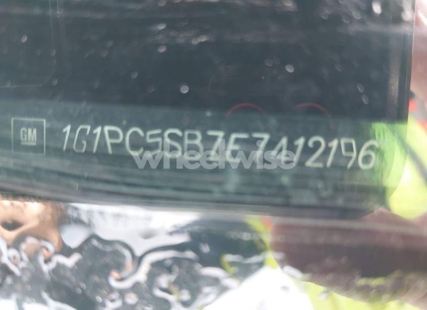 Photo 9 of 2014 Chevrolet Cruze 1LT AUTO (VIN 1G1PC5SB7E7412196)