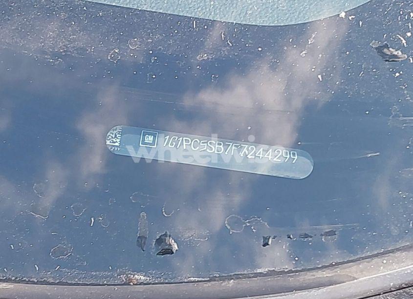 Photo 9 of 2015 Chevrolet Cruze 1LT AUTO (VIN 1G1PC5SB7F7244299)