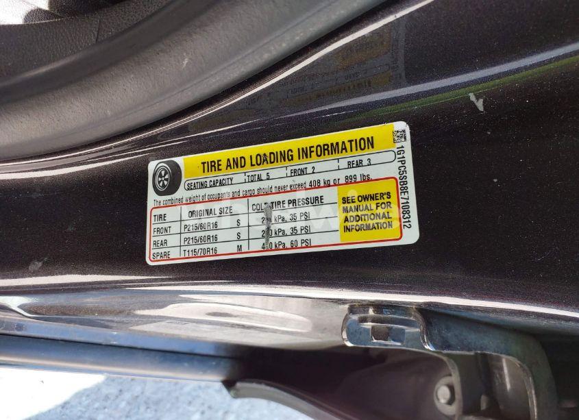 Photo 9 of 2014 Chevrolet Cruze 1LT AUTO (VIN 1G1PC5SB8E7108312)