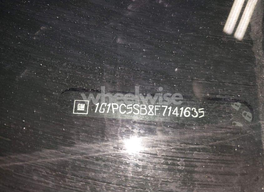 Photo 9 of 2015 Chevrolet Cruze 1LT AUTO (VIN 1G1PC5SB8F7141635)