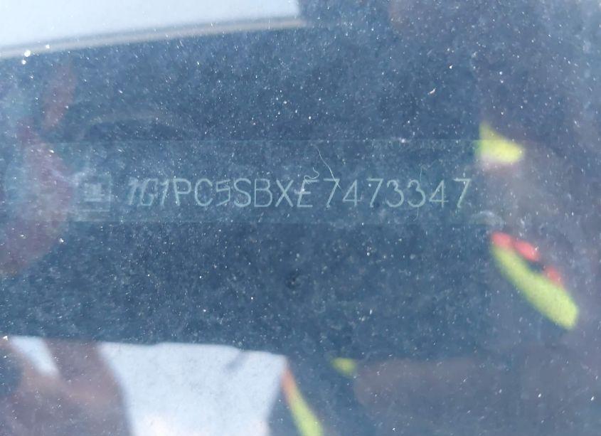 Photo 9 of 2014 Chevrolet Cruze 1LT AUTO (VIN 1G1PC5SBXE7473347)