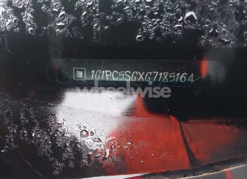 Photo 9 of 2016 Chevrolet Cruze LIMITED LS AUTO (VIN 1G1PC5SGXG7185164)