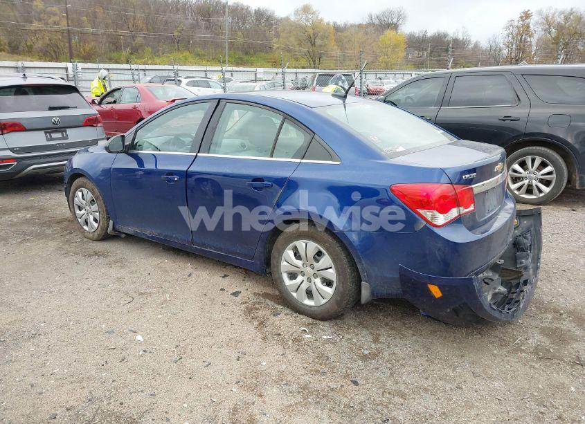 Photo 3 of 2012 Chevrolet Cruze LS (VIN 1G1PC5SH7C7377581)