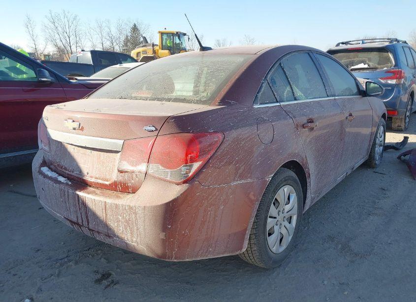 Photo 4 of 2012 Chevrolet Cruze LS (VIN 1G1PC5SH8C7294712)