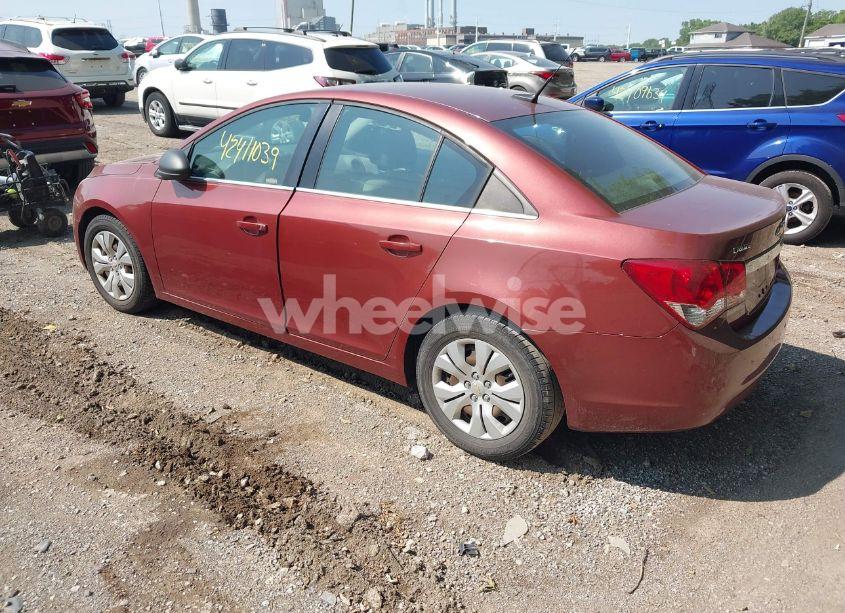 Photo 3 of 2012 Chevrolet Cruze LS (VIN 1G1PC5SH9C7251433)