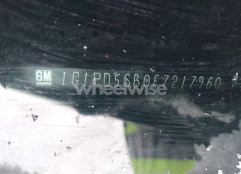 Photo 9 of 2014 Chevrolet Cruze 1LT MANUAL (VIN 1G1PD5SB0E7217960)