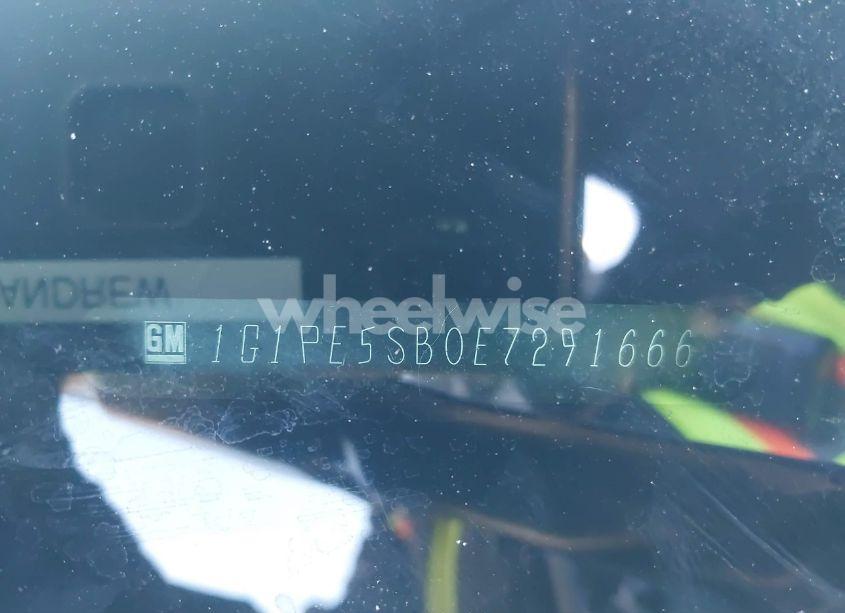 Photo 9 of 2014 Chevrolet Cruze 2LT AUTO (VIN 1G1PE5SB0E7291666)