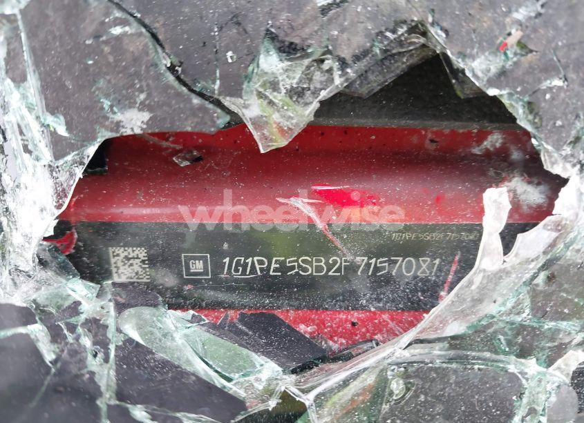 Photo 9 of 2015 Chevrolet Cruze 2LT AUTO (VIN 1G1PE5SB2F7157081)