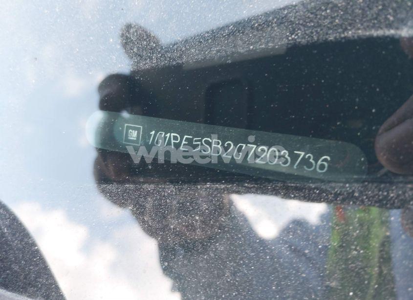 Photo 9 of 2016 Chevrolet Cruze LIMITED 1LT AUTO (VIN 1G1PE5SB2G7203736)