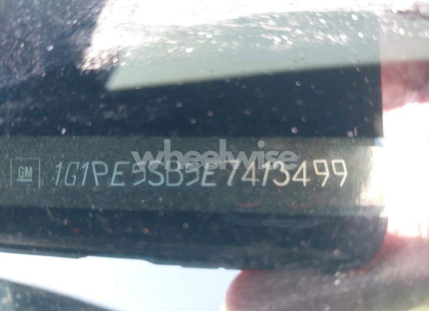 Photo 9 of 2014 Chevrolet Cruze 2LT AUTO (VIN 1G1PE5SB5E7413499)