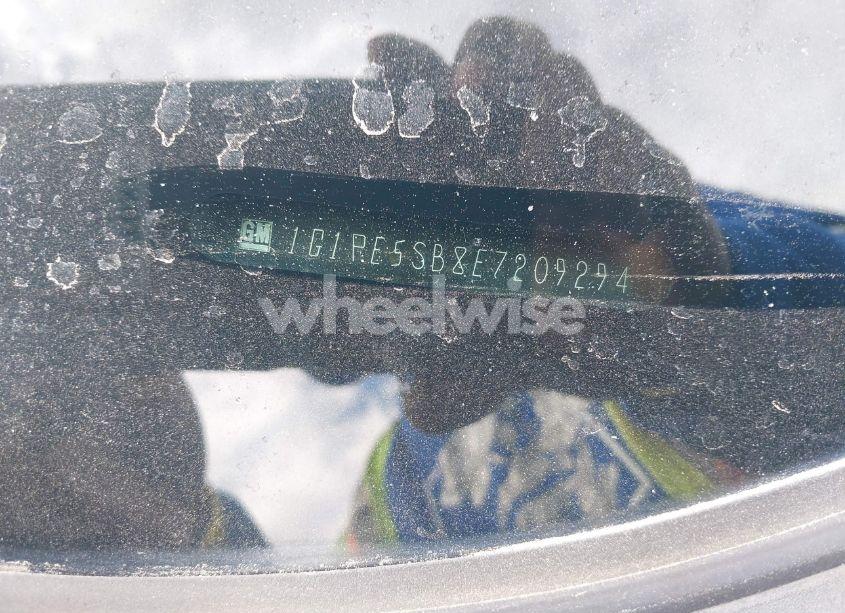 Photo 9 of 2014 Chevrolet Cruze 2LT AUTO (VIN 1G1PE5SB8E7209294)