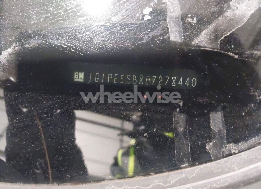 Photo 9 of 2014 Chevrolet Cruze 2LT AUTO (VIN 1G1PE5SB8E7278440)