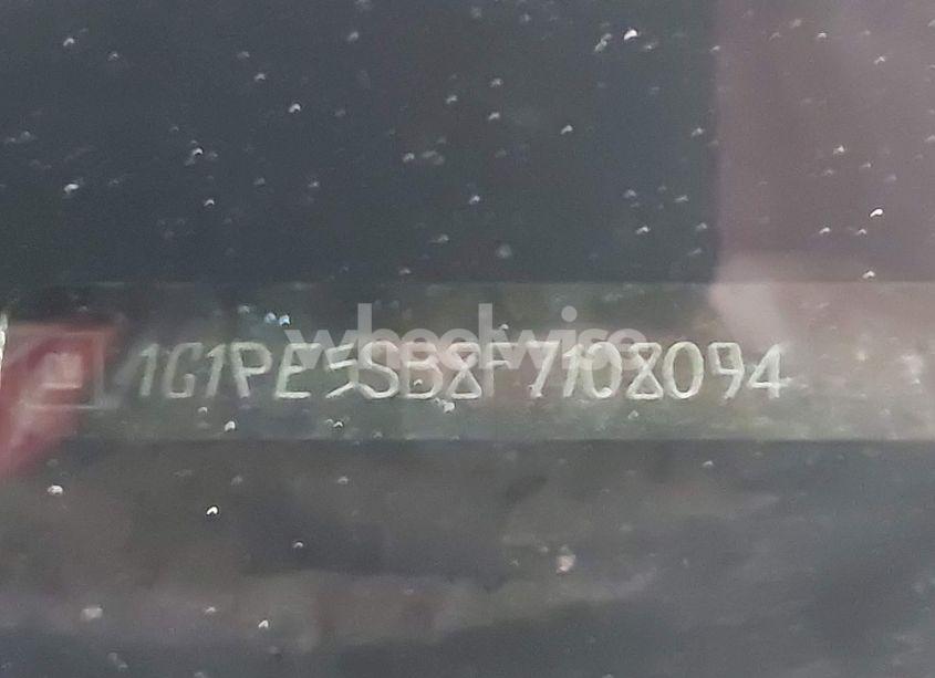 Photo 9 of 2015 Chevrolet Cruze 2LT AUTO (VIN 1G1PE5SB8F7108094)