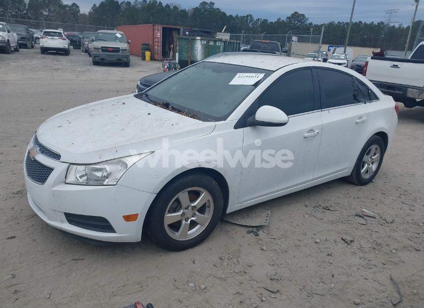 Photo 2 of 2012 Chevrolet Cruze LT (VIN 1G1PE5SC2C7160597)