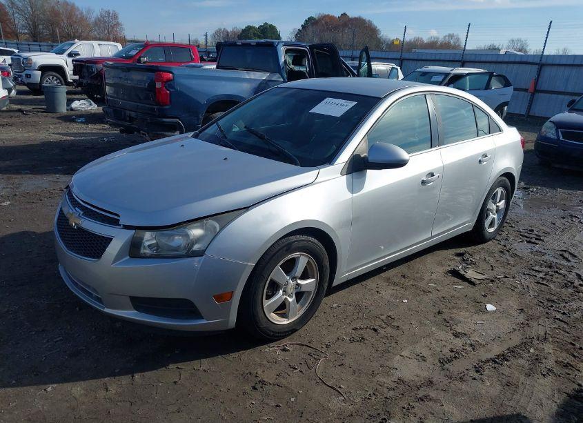 Photo 2 of 2012 Chevrolet Cruze LT (VIN 1G1PE5SC9C7106875)