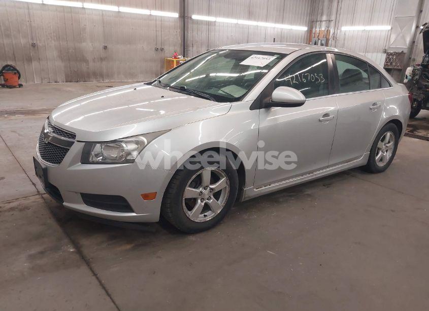 Photo 2 of 2012 Chevrolet Cruze LT (VIN 1G1PE5SC9C7357122)
