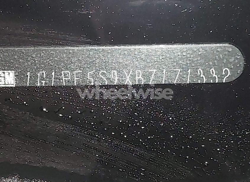 Photo 9 of 2011 Chevrolet Cruze 1LT (VIN 1G1PF5S9XB7171332)