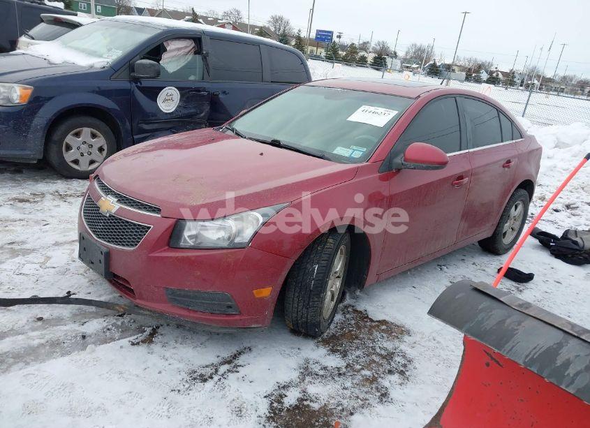 Photo 2 of 2012 Chevrolet Cruze 1LT (VIN 1G1PF5SC0C7189870)