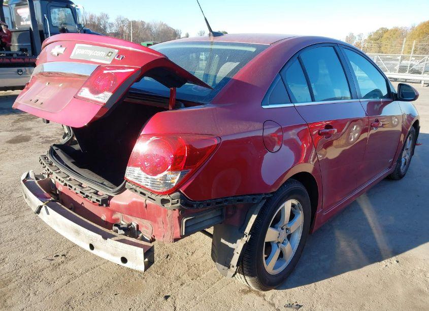 Photo 4 of 2012 Chevrolet Cruze 1LT (VIN 1G1PF5SC1C7135008)