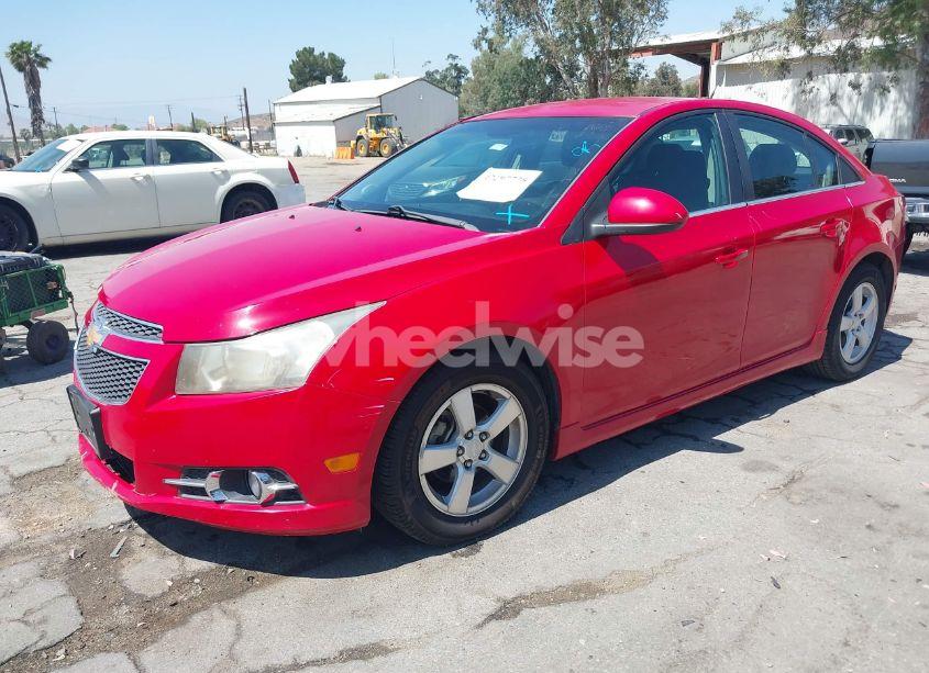 Photo 2 of 2012 Chevrolet Cruze 1LT (VIN 1G1PF5SC1C7246089)