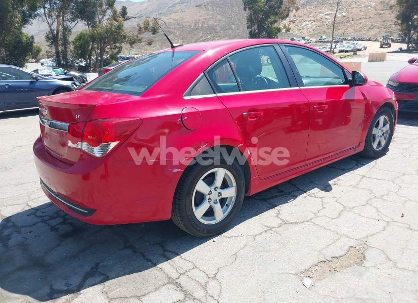 Photo 4 of 2012 Chevrolet Cruze 1LT (VIN 1G1PF5SC1C7246089)