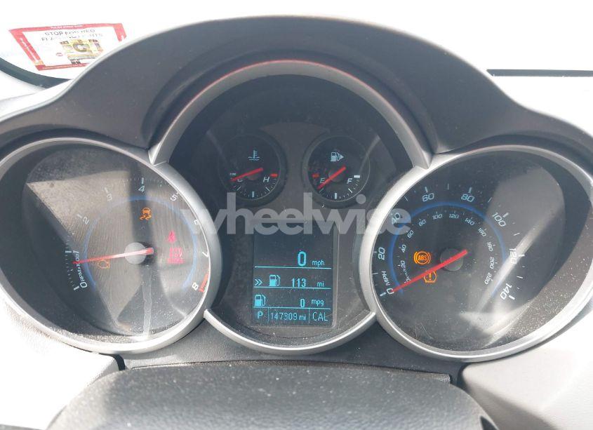 Photo 7 of 2012 Chevrolet Cruze 1LT (VIN 1G1PF5SC1C7370198)