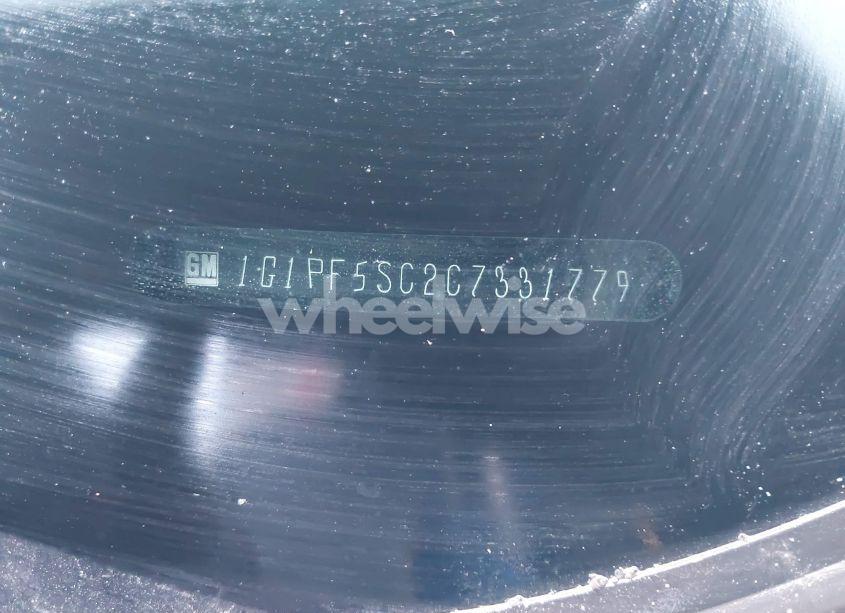 Photo 9 of 2012 Chevrolet Cruze 1LT (VIN 1G1PF5SC2C7331779)
