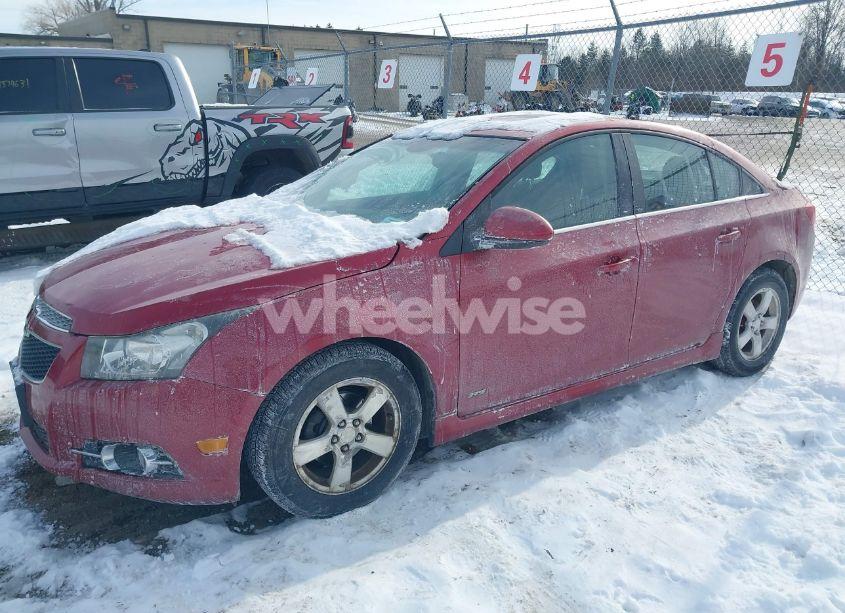Photo 2 of 2012 Chevrolet Cruze 1LT (VIN 1G1PF5SC4C7191945)
