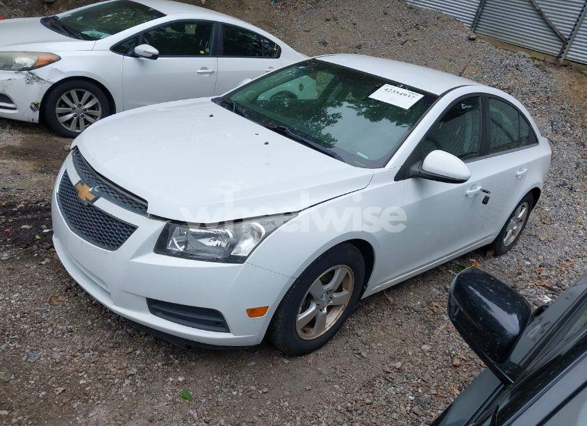 Photo 2 of 2012 Chevrolet Cruze 1LT (VIN 1G1PF5SC4C7265560)