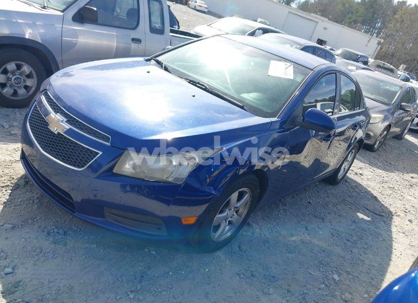 Photo 2 of 2012 Chevrolet Cruze 1LT (VIN 1G1PF5SC5C7106420)