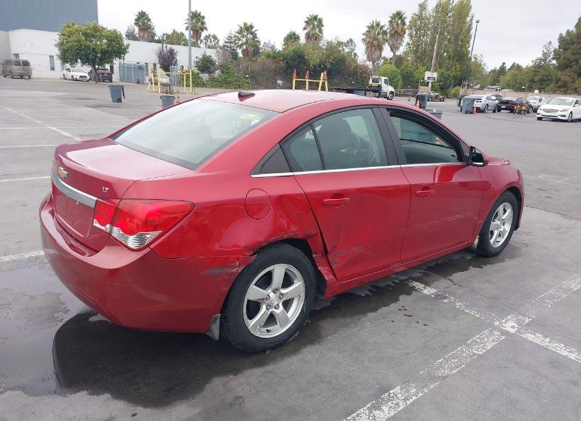 Photo 4 of 2012 Chevrolet Cruze 1LT (VIN 1G1PF5SC6C7250820)