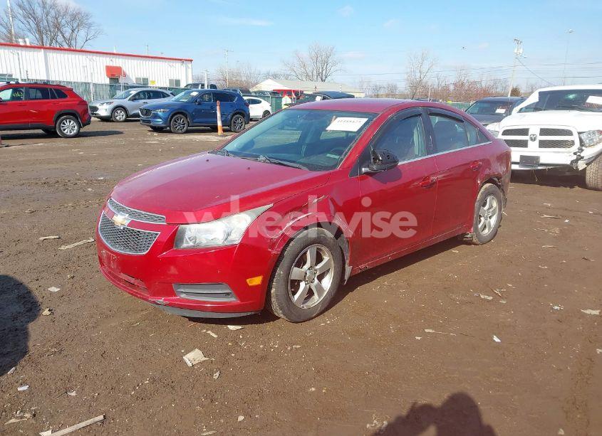 Photo 2 of 2012 Chevrolet Cruze 1LT (VIN 1G1PF5SC6C7401431)