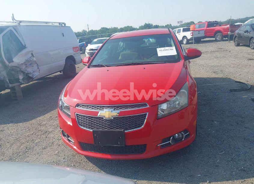 Photo 12 of 2012 Chevrolet Cruze 1LT (VIN 1G1PF5SC7C7339554)