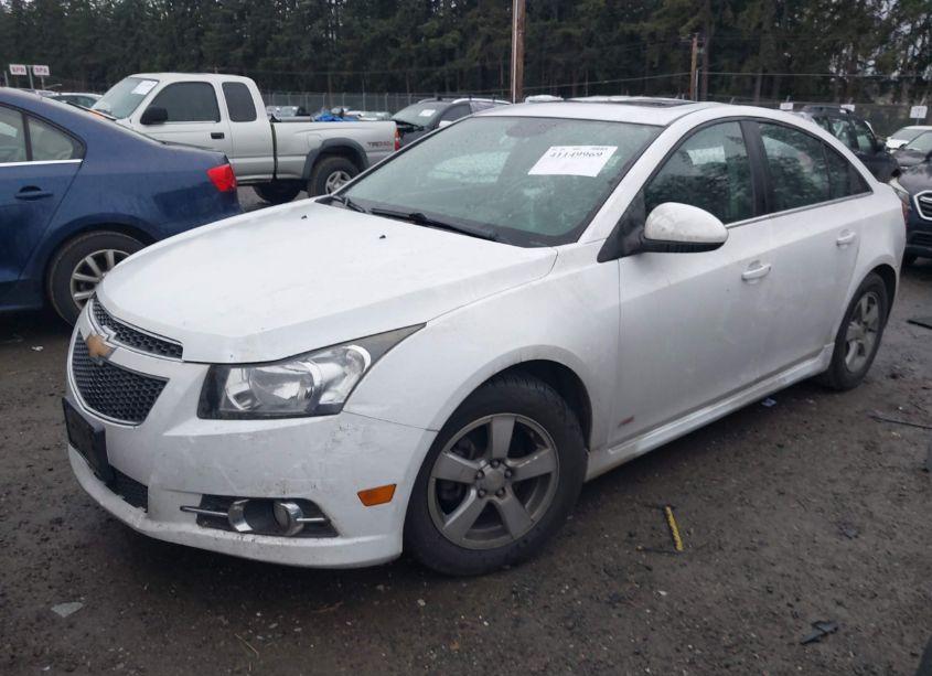 Photo 2 of 2012 Chevrolet Cruze 1LT (VIN 1G1PF5SC7C7410123)