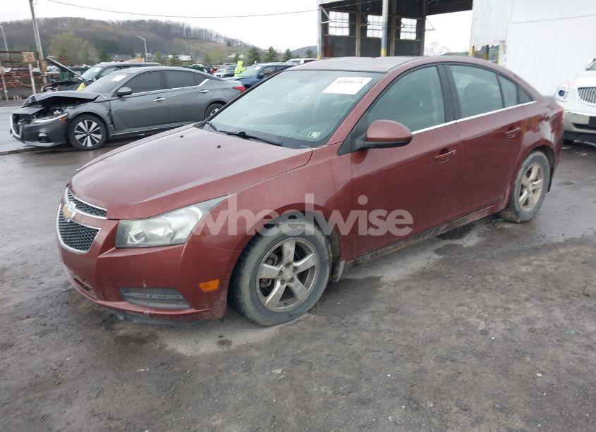 Photo 2 of 2012 Chevrolet Cruze 1LT (VIN 1G1PF5SC9C7211204)