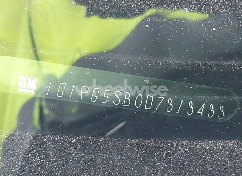 Photo 9 of 2013 Chevrolet Cruze LTZ (VIN 1G1PG5SB0D7313433)