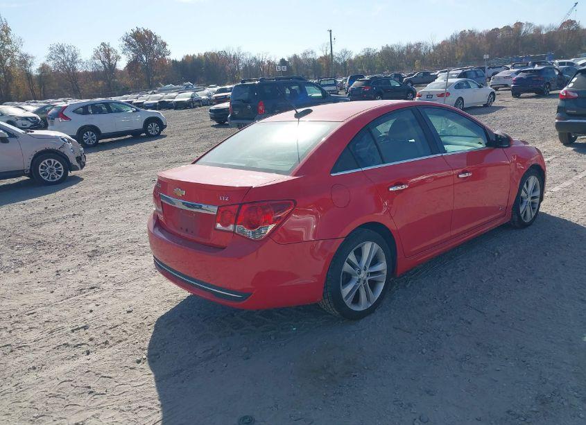 Photo 4 of 2015 Chevrolet Cruze LTZ (VIN 1G1PG5SB0F7232287)
