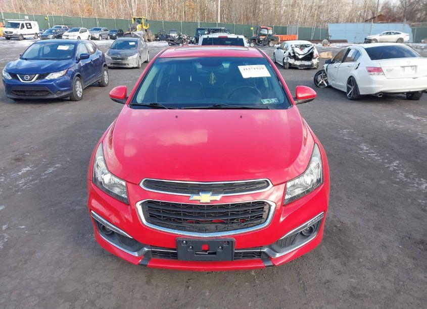 Photo 12 of 2015 Chevrolet Cruze LTZ (VIN 1G1PG5SB1F7230872)