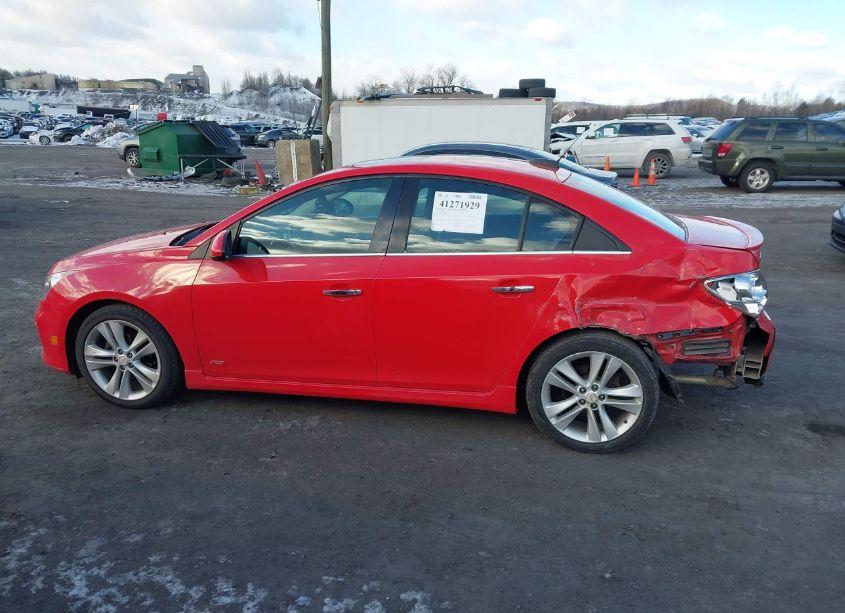 Photo 14 of 2015 Chevrolet Cruze LTZ (VIN 1G1PG5SB1F7230872)