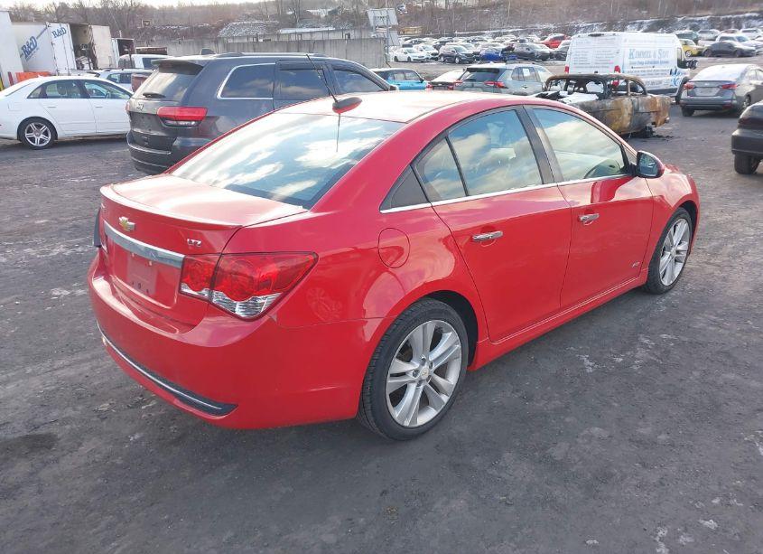 Photo 4 of 2015 Chevrolet Cruze LTZ (VIN 1G1PG5SB1F7230872)