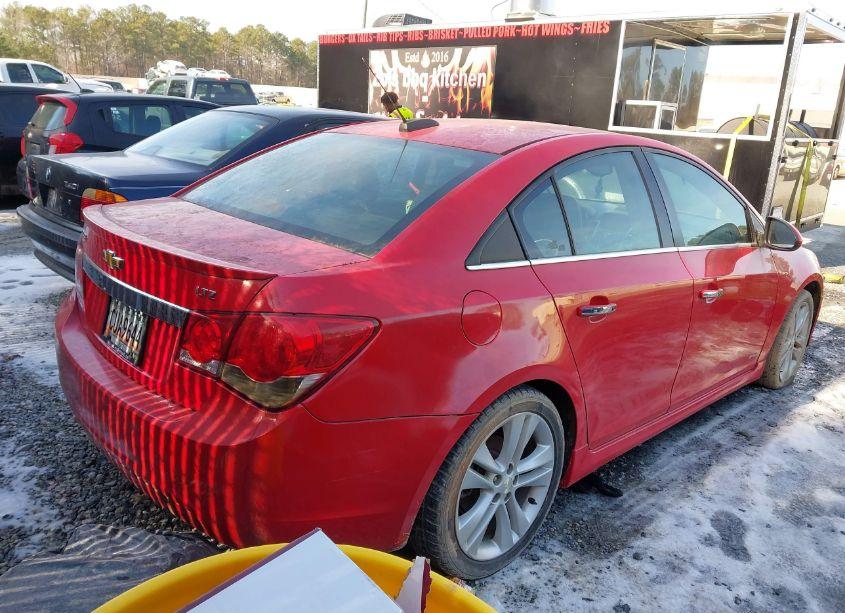 Photo 4 of 2015 Chevrolet Cruze LTZ (VIN 1G1PG5SB1F7289923)