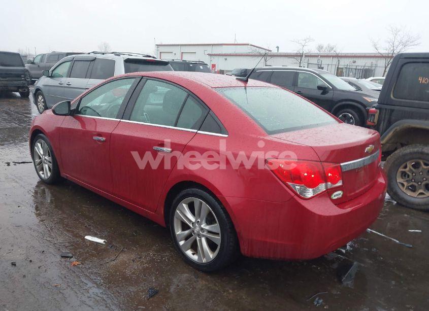 Photo 3 of 2013 Chevrolet Cruze LTZ (VIN 1G1PG5SB2D7263831)