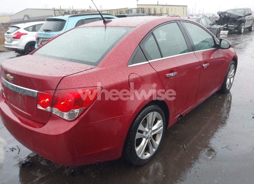 Photo 4 of 2013 Chevrolet Cruze LTZ (VIN 1G1PG5SB2D7263831)