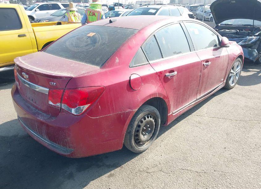 Photo 4 of 2014 Chevrolet Cruze LTZ (VIN 1G1PG5SB2E7282669)