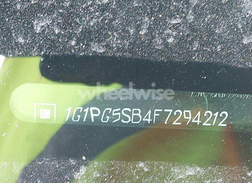 Photo 9 of 2015 Chevrolet Cruze LTZ (VIN 1G1PG5SB4F7294212)