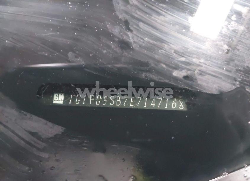 Photo 9 of 2014 Chevrolet Cruze LTZ (VIN 1G1PG5SB7E7147168)