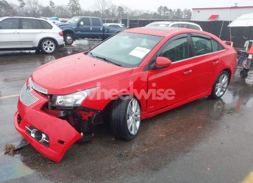 Photo 2 of 2014 Chevrolet Cruze LTZ (VIN 1G1PG5SB9E7266498)