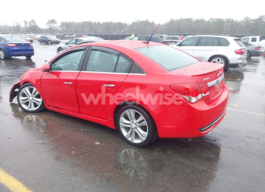 Photo 3 of 2014 Chevrolet Cruze LTZ (VIN 1G1PG5SB9E7266498)